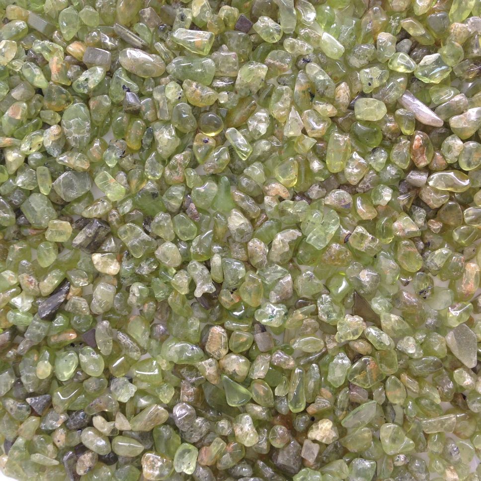 Peridot Chips (IN) - 250g Peridot Chips (IN) - 250g